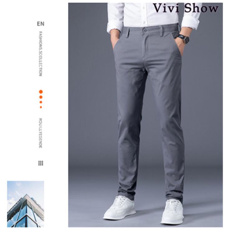 メンズチノパンボトムススリムタイトカジュアルパンツ通勤ファスナーvivishow メンズチノパンボトムススリムタイトカジュアルパンツ通勤ファスナーvivishow