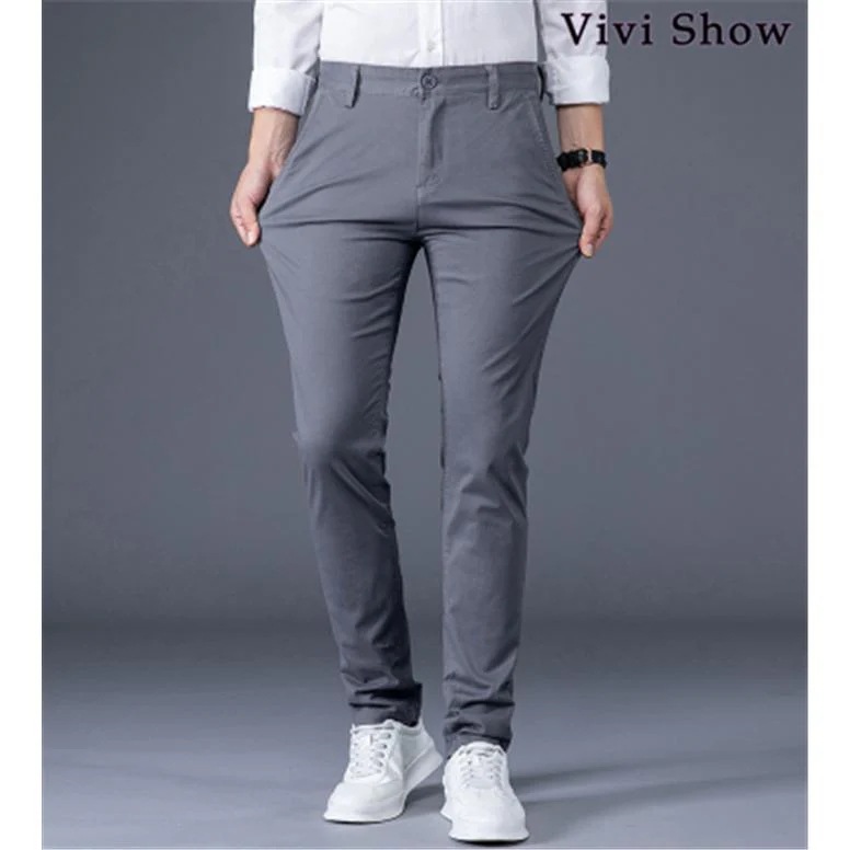 メンズチノパンボトムススリムタイトカジュアルパンツ通勤ファスナーvivishow メンズチノパンボトムススリムタイトカジュアルパンツ通勤ファスナーvivishow
