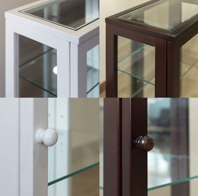 ガラスコレクションケース縦型ハイタイプ 5段キャビネット フィギュア