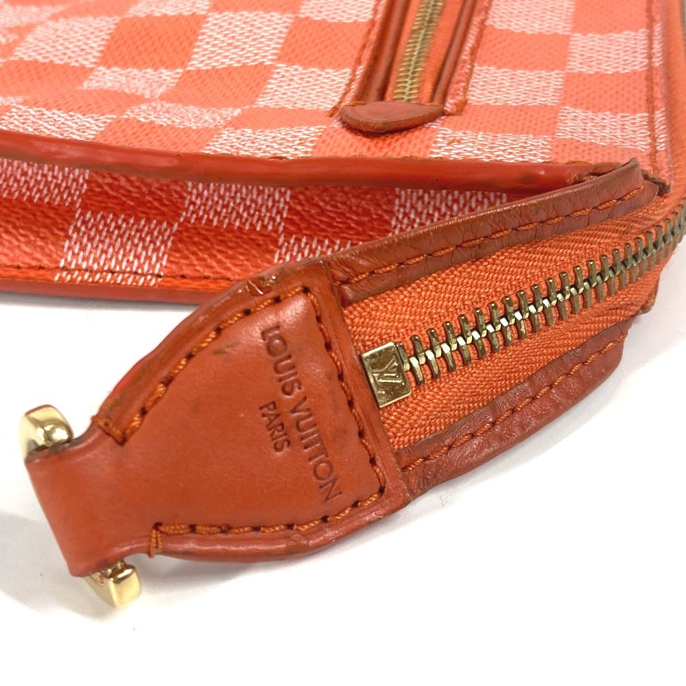 ショルダーバッグ N41312 モジュール ダミエ・カラー 2WAYバッグ カバン クラッチバッグ ポーチ ダミエキャンバス ピモン オレンジ