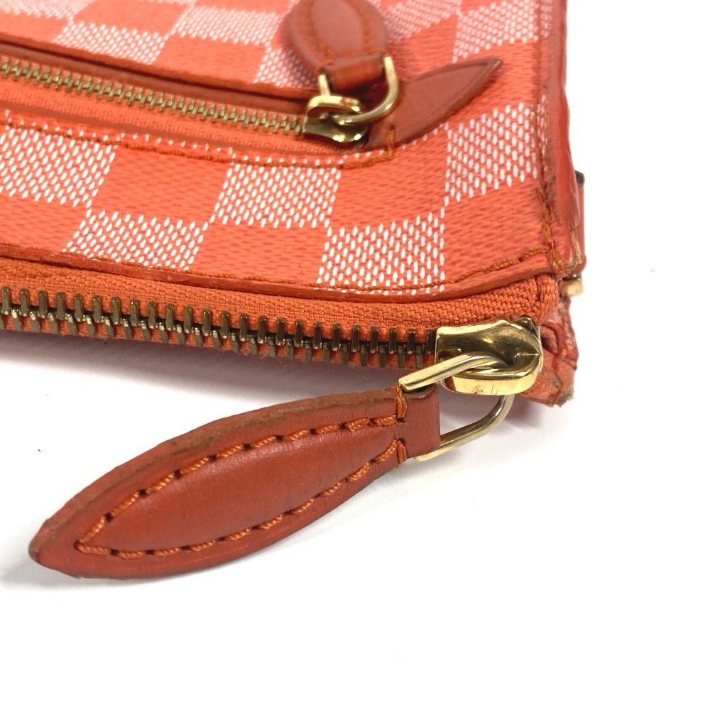 ショルダーバッグ N41312 モジュール ダミエ・カラー 2WAYバッグ カバン クラッチバッグ ポーチ ダミエキャンバス ピモン オレンジ