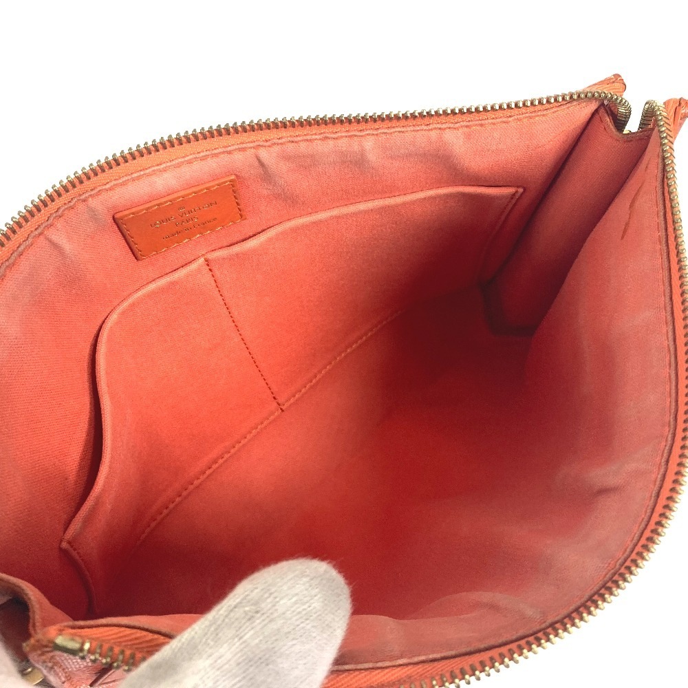 ショルダーバッグ N41312 モジュール ダミエ・カラー 2WAYバッグ カバン クラッチバッグ ポーチ ダミエキャンバス ピモン オレンジ