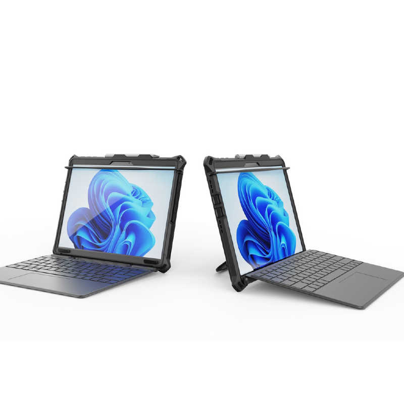THEJOYFACTORY aXtion Go MP for Surface Pro 9 耐衝撃/生活防水・防塵/ハンドストラップ/自立スタンド CWM344MP THEJOYFACTORY aXtion Go MP for Surface Pro 9 耐衝撃/生活防水・防塵/ハンドストラップ/自立スタンド CWM344MP