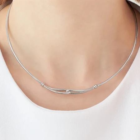 4cc519817【送料無料】【ラッピング無料】カナルヨンドシー Canal 4℃ カナル4℃ Layered シルバー チョーカー ブランド 正規品 新品 ギフト プレゼント 人気 おすすめ 誕生日 4cc519817【送料無料】【ラッピング無料】カナルヨンドシー Canal 4℃ カナル4℃ Layered シルバー チョーカー ブランド 正規品 新品 ギフト プレゼント 人気 おすすめ 誕生日