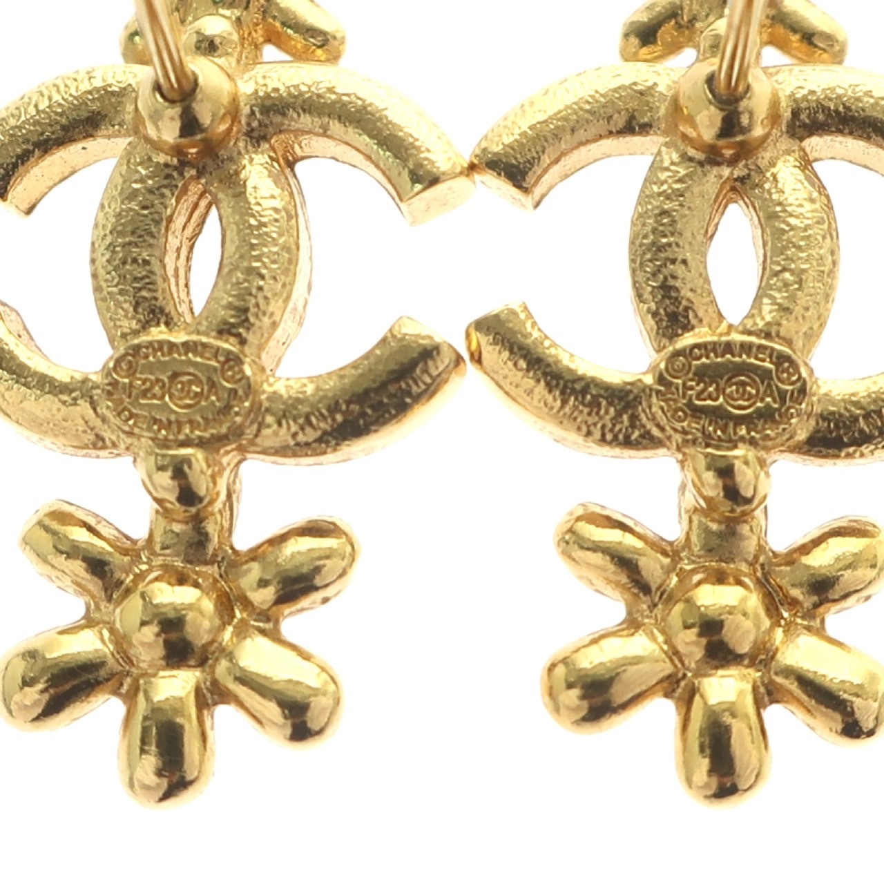 【新品同様】ココマーク ピアス F23A フラワーモチーフ フラワーピアス 花 COCO ラインストーン GP ゴールドカラー レディース アクセサリー 【新品同様】ココマーク ピアス F23A フラワーモチーフ フラワーピアス 花 COCO ラインストーン GP ゴールドカラー レディース アクセサリー