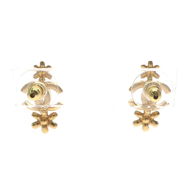 Qoo10] CHANEL 【新品同様】ココマーク ピアス F23A