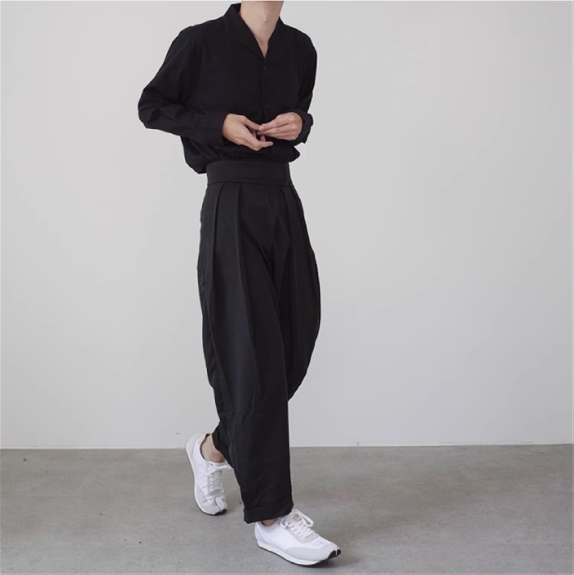 ボトムス パンツ ワイドパンツ ハイウエスト ベルト 大人可愛い シンプル カジュアル おしゃれ こなれ感 存在感 無地 秋 10代 20代 30代 40代 レディース ユニセックス メンズ 学生