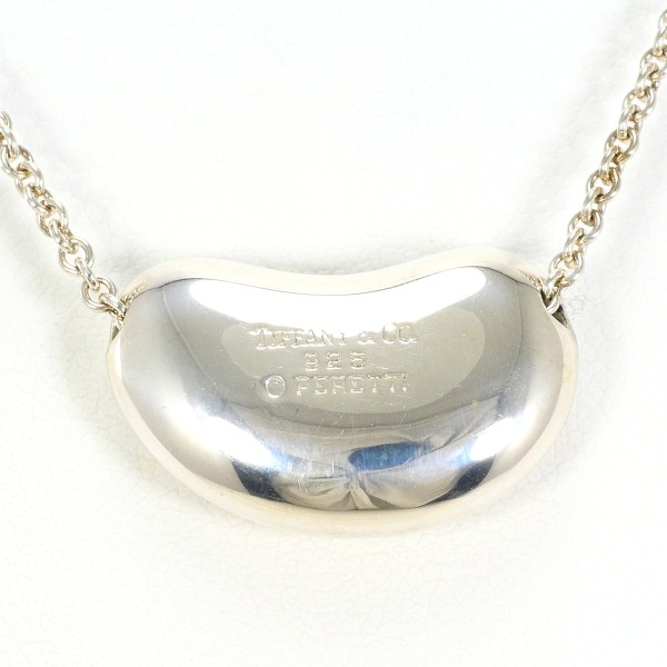 ティファニー ビーン シルバー ネックレス 総重量約11.0g 約41cm ジュエリー 中古 ティファニー ビーン シルバー ネックレス 総重量約11.0g 約41cm ジュエリー 中古