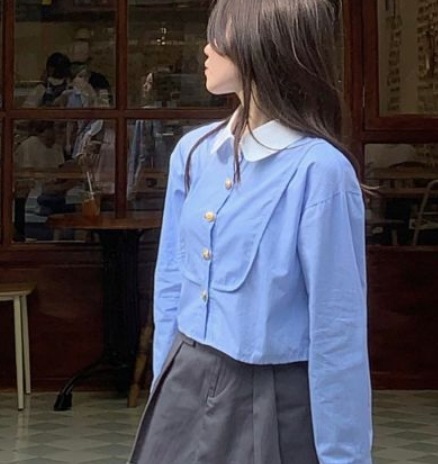 ショート丈チェック柄ブラウス 袖あり 長袖 トップス 爽やか ショー丈 可愛い きれいめ シンプル 流行り 上品 おしゃれ かっこいい 大人可愛い ガーリー こなれ感 キュート 爽やか ナチュラル 柄 ショート丈チェック柄ブラウス 袖あり 長袖 トップス 爽やか ショー丈 可愛い きれいめ シンプル 流行り 上品 おしゃれ かっこいい 大人可愛い ガーリー こなれ感 キュート 爽やか ナチュラル 柄