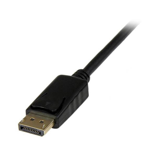 StarTech.com DisplayPort-DVIアクティブ変換ケーブルアダプタ 1.8m オス/オス 1920x1200対応ブラック DP2DVIMM6BS 1本 StarTech.com DisplayPort-DVIアクティブ変換ケーブルアダプタ 1.8m オス/オス 1920x1200対応ブラック DP2DVIMM6BS 1本