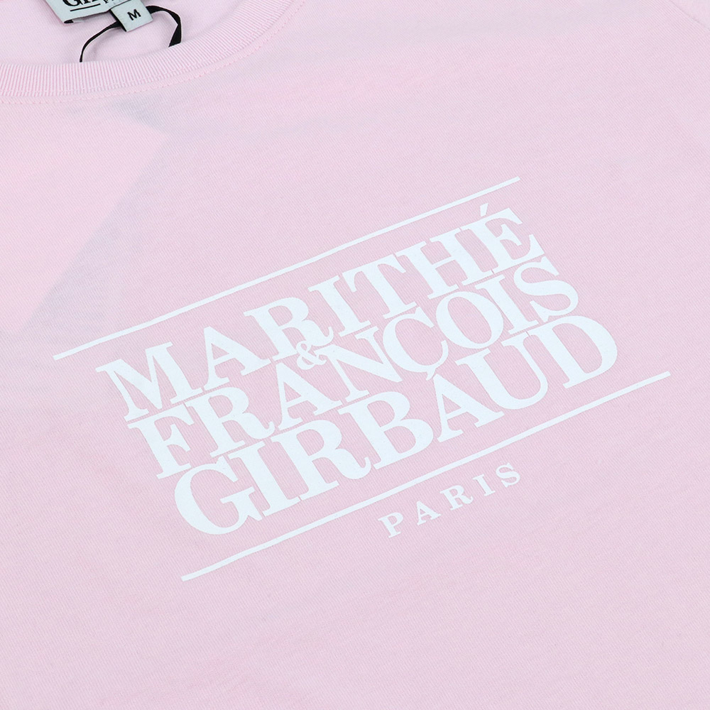 Tシャツ W CLASSIC LOGO CROP TEE LIGHT PINK 半袖 レディース 韓国 ファッション アパレル クロップド丈