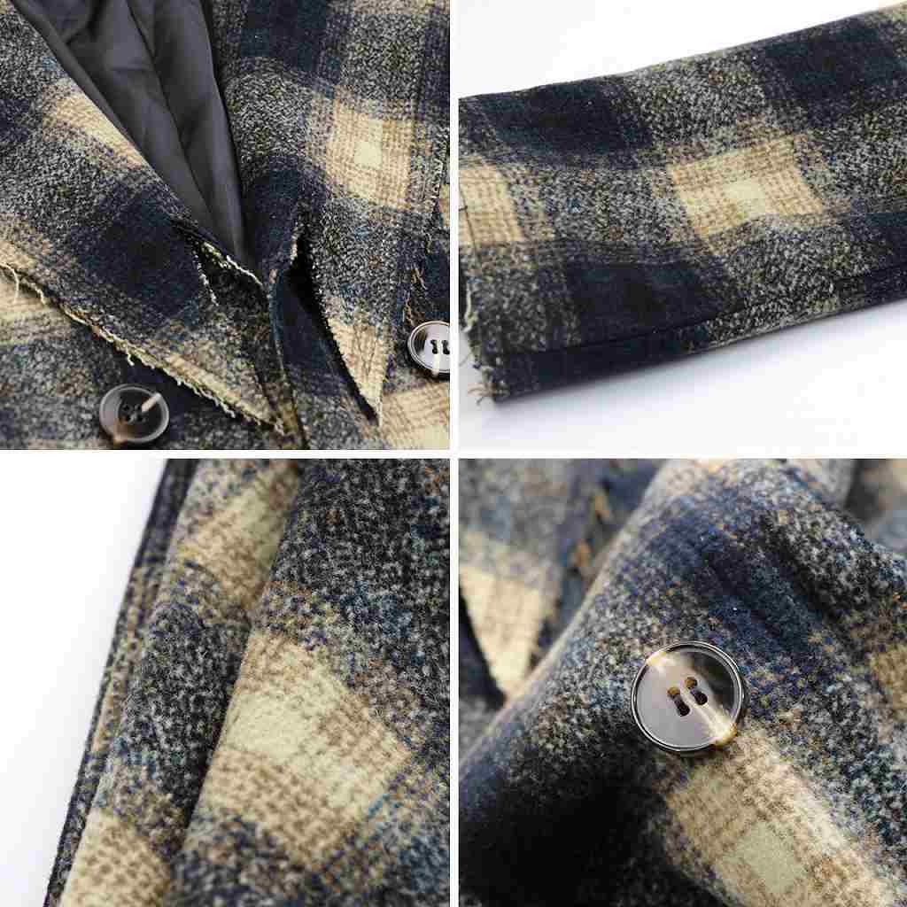 レディース チェック柄 コート ジャケット アウター カジュアル 長袖 大人 可愛い フェミニン きれいめ エレガント おしゃれ お出かけ お呼ばれ デイリー 普段着 ブルー S M サイズ レディース チェック柄 コート ジャケット アウター カジュアル 長袖 大人 可愛い フェミニン きれいめ エレガント おしゃれ お出かけ お呼ばれ デイリー 普段着 ブルー S M サイズ