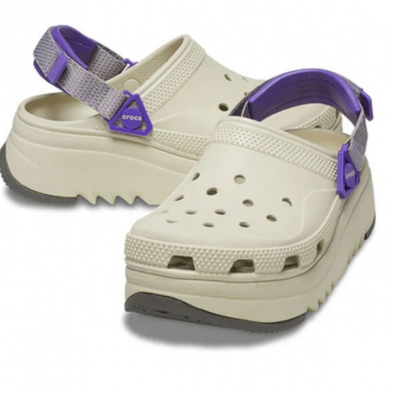 クロックスパブリックハイカーエスケープクロッグボーンパープル 208365-2CF クロックスパブリックハイカーエスケープクロッグボーンパープル 208365-2CF