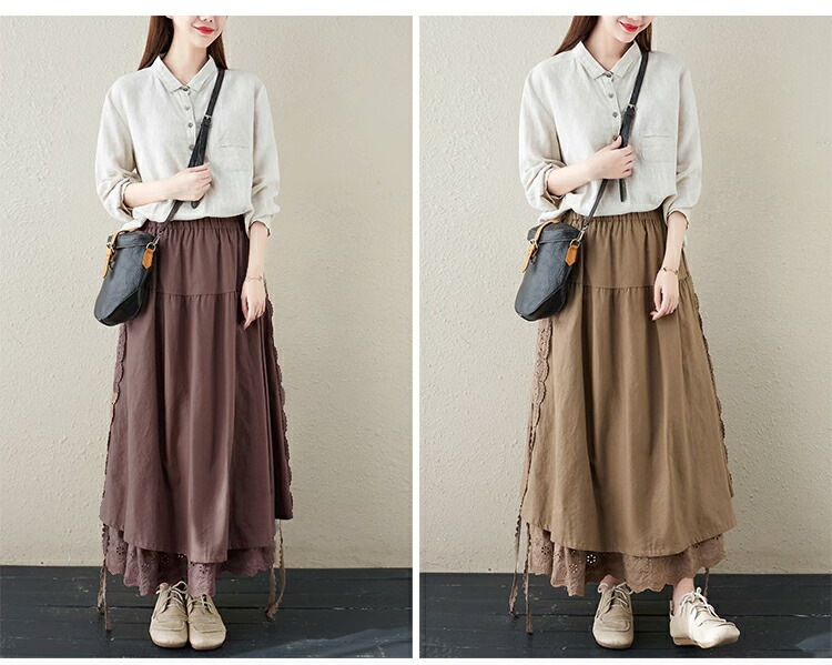 フレアスカート ロングスカート レデイース スカート ロング マキシスカート リネンスカート リネン風スカートフレアスカート 亜麻 綿麻混 マキシ スカート 体型カバー ロング スカート 春夏秋 フレアスカート ロングスカート レデイース スカート ロング マキシスカート リネンスカート リネン風スカートフレアスカート 亜麻 綿麻混 マキシ スカート 体型カバー ロング スカート 春夏秋