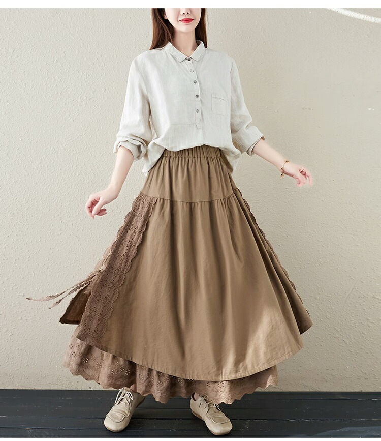 フレアスカート ロングスカート レデイース スカート ロング マキシスカート リネンスカート リネン風スカートフレアスカート 亜麻 綿麻混 マキシ スカート 体型カバー ロング スカート 春夏秋 フレアスカート ロングスカート レデイース スカート ロング マキシスカート リネンスカート リネン風スカートフレアスカート 亜麻 綿麻混 マキシ スカート 体型カバー ロング スカート 春夏秋