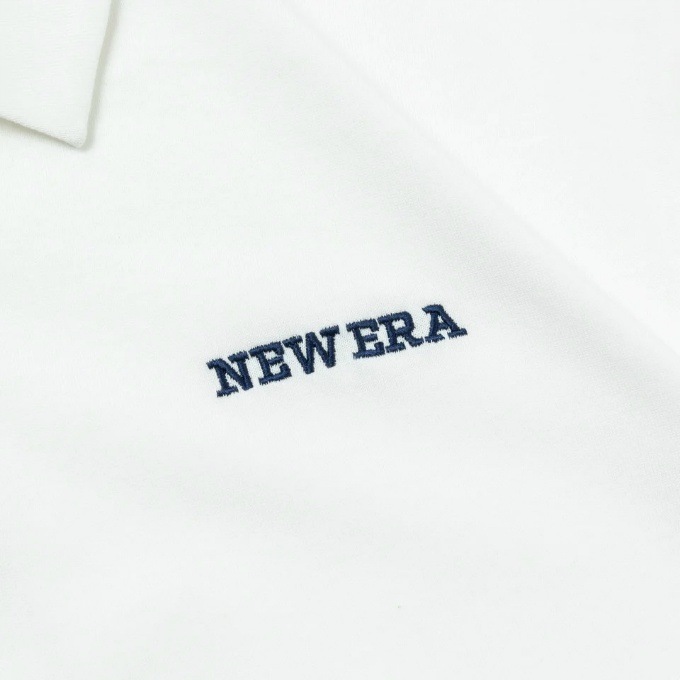 ニューエラ NEW ERA ゴルフ 半袖 ポロシャツ Color Block Diagonal ホワイト ネイビー 14109039