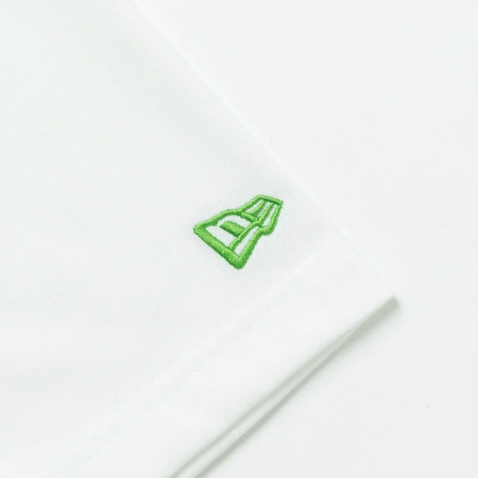 ニューエラ NEW ERA ゴルフ 半袖 ポロシャツ Color Block Diagonal ホワイト ネイビー 14109039