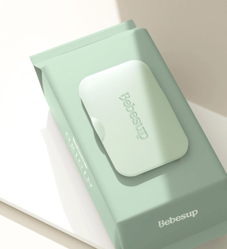 Bebesup ベビー用 オリジン ウェットティッシュ キャップ型 100枚 x10個 Bebesup ベビー用 オリジン ウェットティッシュ キャップ型 100枚 x10個