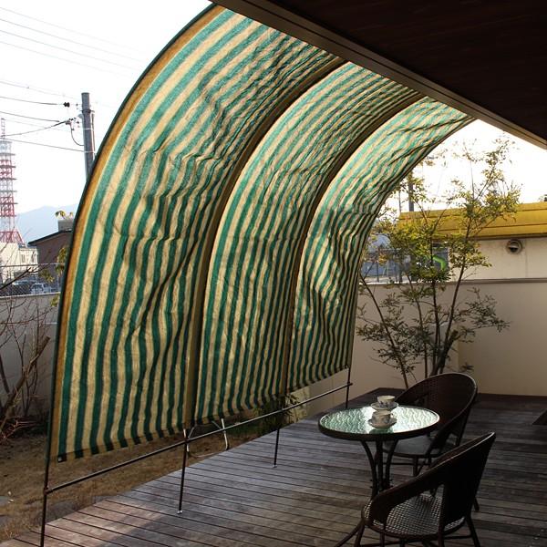 サンシェード 3m 日よけ オーニング 日除け 庭 ベランダ おしゃれ アーチ型 テント 紫外線カット UV対策 アーチ型サンシェード 300cm