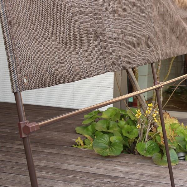 サンシェード 3m 日よけ オーニング 日除け 庭 ベランダ おしゃれ アーチ型 テント 紫外線カット UV対策 アーチ型サンシェード 300cm