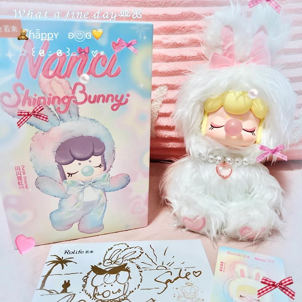 Rolife Nanci Shining Bunny ぬいぐるみ 🆕Toy share by Brand: Rolife 💗🐰Nanci Shining Bunny Series Plush