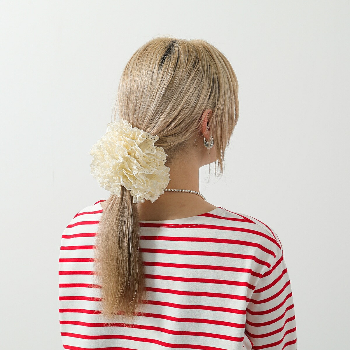 GOOD SQUISH グッド スクイッシュ シュシュ WEDDING ON A WEDS COLLECTION レディース フリル レース ヘアゴム ヘアアクセサリー カラー3色 【mega】 GOOD SQUISH グッド スクイッシュ シュシュ WEDDING ON A WEDS COLLECTION レディース フリル レース ヘアゴム ヘアアクセサリー カラー3色 【mega】