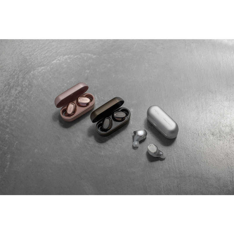 NUARL　完全ワイヤレスイヤホン ローズロールド ［リモコン・マイク対応 /ワイヤレス(左右分離) /Bluetooth /ノイズキャンセリング対応］　MINI3-RG