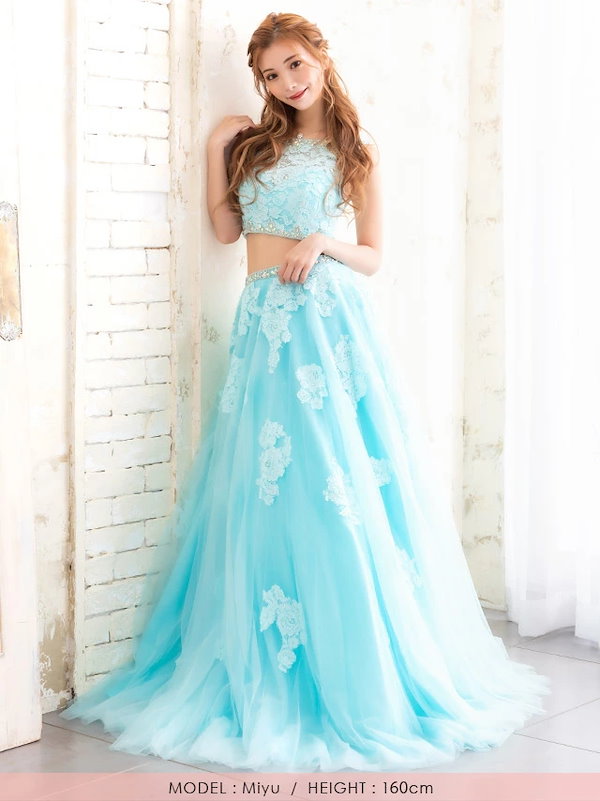 Qoo10] Tika ロングドレス キャバ バースデー ドレス