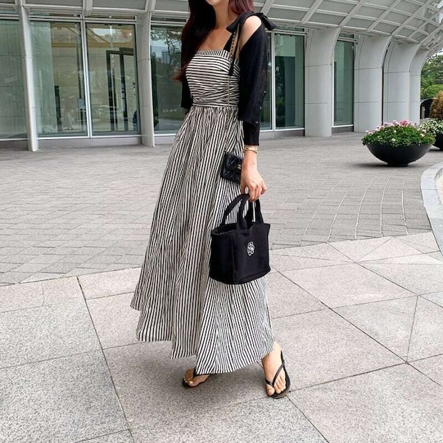 ワンピース レディース ショルダーリボンワンピース ストライプノースリーブワンピース 大人可愛い ママコーデ 韓国 人気 トレンド 新作 20代 30代 40代 きれいめ レトロ シンプル お出かけ ワンピース レディース ショルダーリボンワンピース ストライプノースリーブワンピース 大人可愛い ママコーデ 韓国 人気 トレンド 新作 20代 30代 40代 きれいめ レトロ シンプル お出かけ