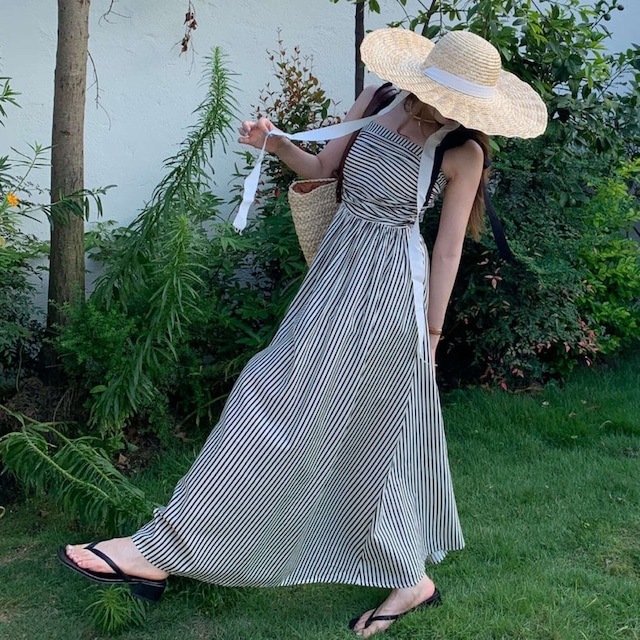 ワンピース レディース ショルダーリボンワンピース ストライプノースリーブワンピース 大人可愛い ママコーデ 韓国 人気 トレンド 新作 20代 30代 40代 きれいめ レトロ シンプル お出かけ ワンピース レディース ショルダーリボンワンピース ストライプノースリーブワンピース 大人可愛い ママコーデ 韓国 人気 トレンド 新作 20代 30代 40代 きれいめ レトロ シンプル お出かけ