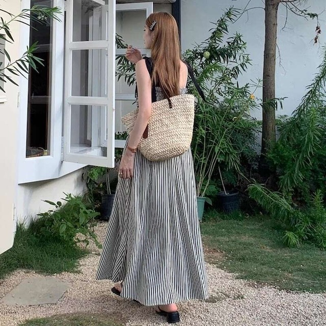 ワンピース レディース ショルダーリボンワンピース ストライプノースリーブワンピース 大人可愛い ママコーデ 韓国 人気 トレンド 新作 20代 30代 40代 きれいめ レトロ シンプル お出かけ ワンピース レディース ショルダーリボンワンピース ストライプノースリーブワンピース 大人可愛い ママコーデ 韓国 人気 トレンド 新作 20代 30代 40代 きれいめ レトロ シンプル お出かけ
