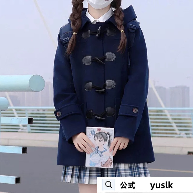 ダッフルコート 学生 ウール スクールコート 女子 レディース 冬 制服 ロング コート ウールコート 厚手 高校生 中学生 ロングコート フード付き アウター 暖かい プレゼント チャコール S ダッフルコート 学生 ウール スクールコート 女子 レディース 冬 制服 ロング コート ウールコート 厚手 高校生 中学生 ロングコート フード付き アウター 暖かい プレゼント チャコール S