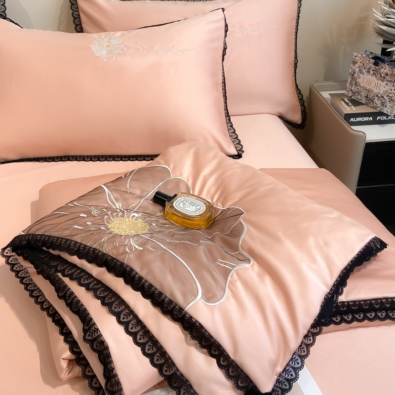 Nantong Home Textile Wholesale Ice Silk Embroidered Summer Cool Quilt 3 4ピースセットセットシングルウォッシュシルクエアコンキル Nantong Home Textile Wholesale Ice Silk Embroidered Summer Cool Quilt 3 4ピースセットセットシングルウォッシュシルクエアコンキル