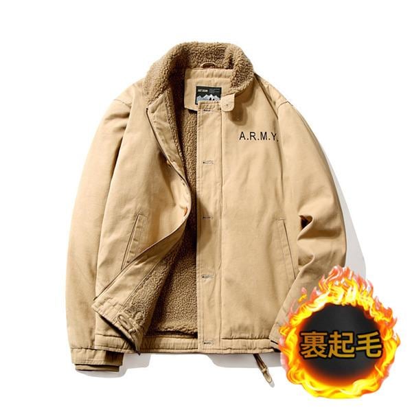 アスペジ ミリタリージャケット ボアライナー付き ナイロン厚手 フード付き 防寒 アスペジ ミリタリージャケット ボアライナー付き ナイロン厚手 フード