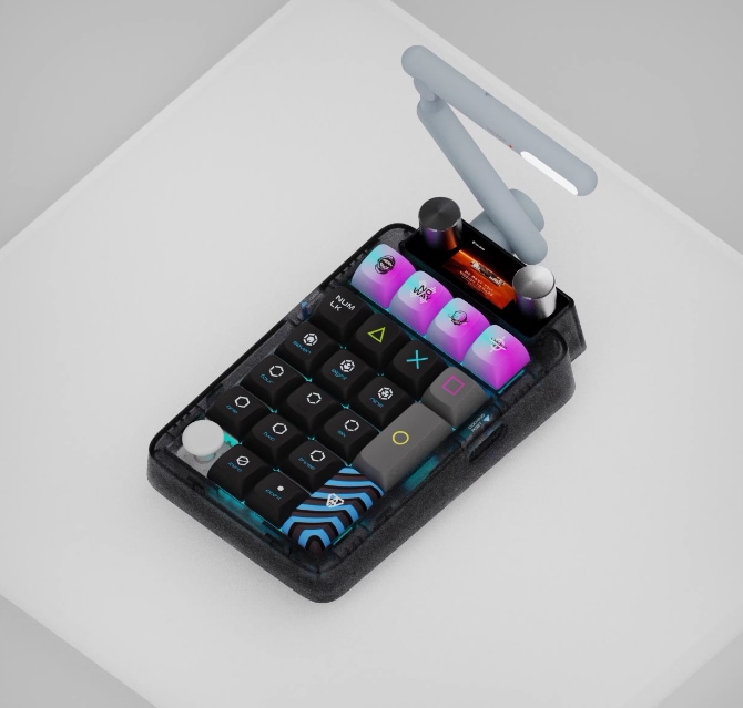 KeysMe Lunar 02テンキーワイヤレス外付け3モードメカニカルキーボードカスタマイズ男女オフィス KeysMe Lunar 02テンキーワイヤレス外付け3モードメカニカルキーボードカスタマイズ男女オフィス