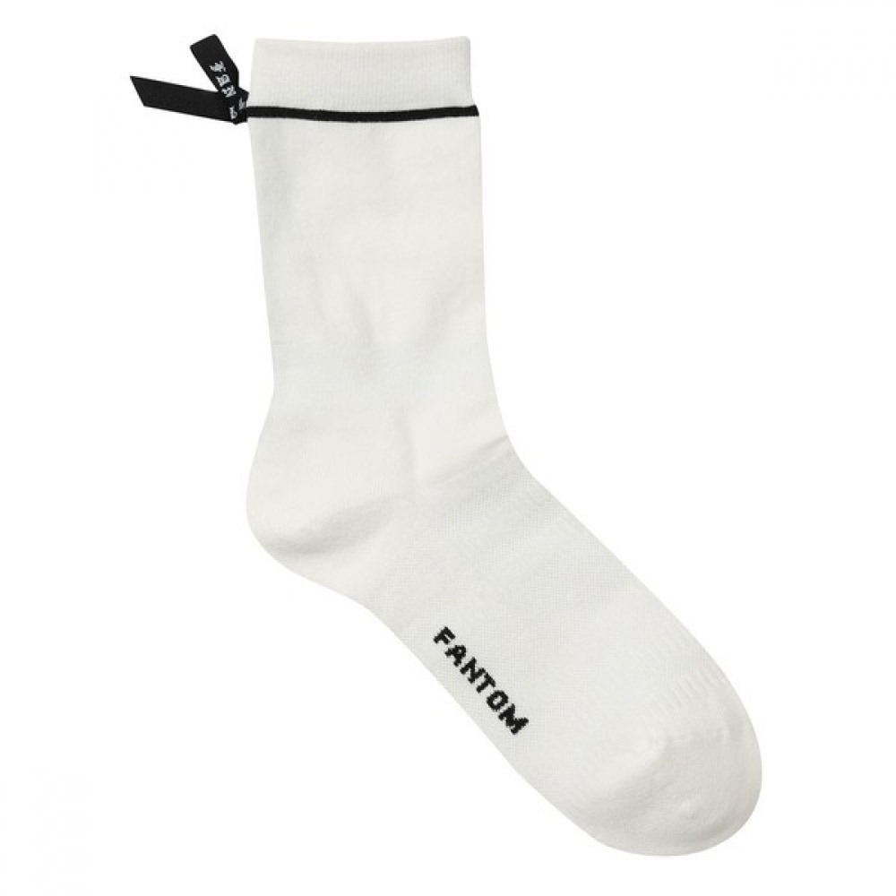 [Phantom] レディースロゴリボンミッドネックソックス