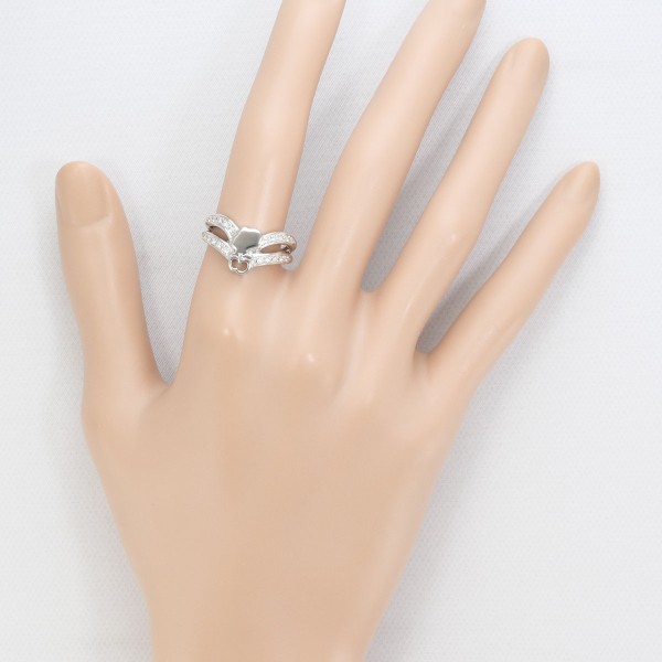 PT900 プラチナ リング 指輪 13.5号 ダイヤ 0.30 ジュエリー 中古 PT900 プラチナ リング 指輪 13.5号 ダイヤ 0.30 ジュエリー 中古