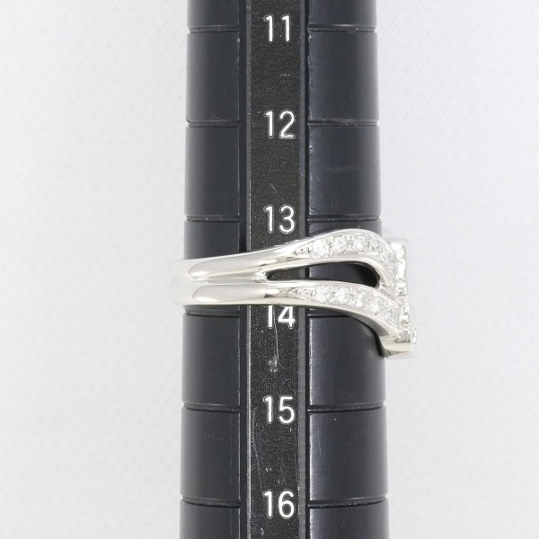 PT900 プラチナ リング 指輪 13.5号 ダイヤ 0.30 ジュエリー 中古 PT900 プラチナ リング 指輪 13.5号 ダイヤ 0.30 ジュエリー 中古