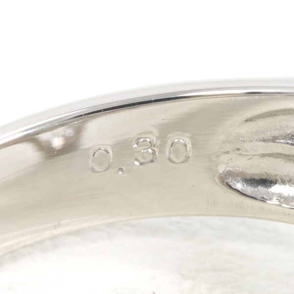 PT900 プラチナ リング 指輪 13.5号 ダイヤ 0.30 ジュエリー 中古 PT900 プラチナ リング 指輪 13.5号 ダイヤ 0.30 ジュエリー 中古