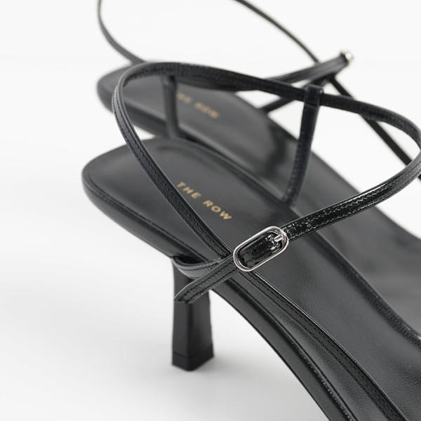 THE ROW ザロウ 靴 シューズ ヒール Bare Sandal レザー サンダル F1099 L35 レディース ブラック ストラップサンダル ヒールサンダル 春夏 人気 プレゼント THE ROW ザロウ 靴 シューズ ヒール Bare Sandal レザー サンダル F1099 L35 レディース ブラック ストラップサンダル ヒールサンダル 春夏 人気 プレゼント