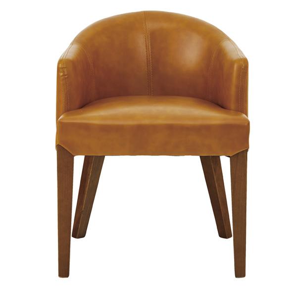 ダイニングチェア おしゃれ フェイクレザー 合成皮革 木製脚 天然木 北欧 アメリカン ビンテージ風 レトロ 赤 レッド カントリー 椅子 ダイニングチェアー 1脚