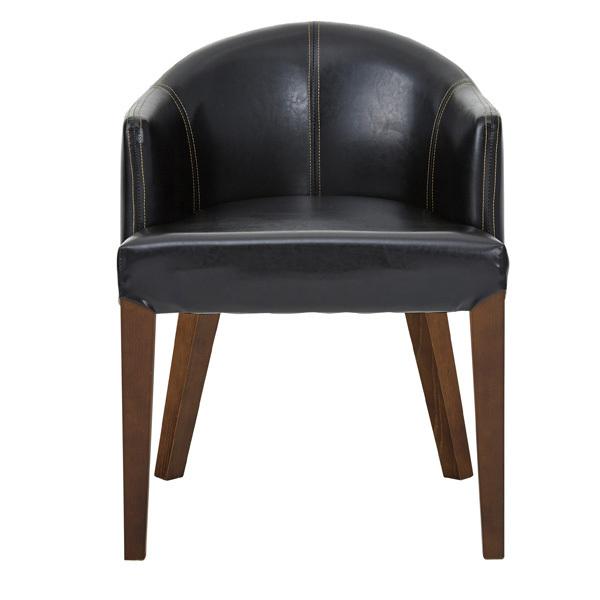 ダイニングチェア おしゃれ フェイクレザー 合成皮革 木製脚 天然木 北欧 アメリカン ビンテージ風 レトロ 赤 レッド カントリー 椅子 ダイニングチェアー 1脚