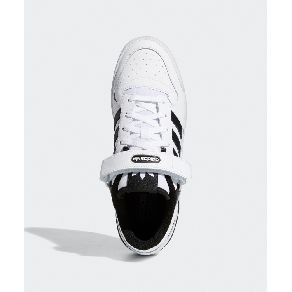 アディダスフォーラムローホワイト：ブラックFY7757 FORUM LOW FTWWHT FTWWHT CBLACK