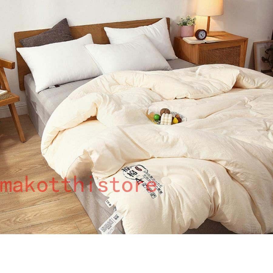 掛布団 セミダブル（SCTX） 掛けぶとん 寝汗吸収 冬 肌掛け布団 とろふわ 洗濯可能 吸水通気 快眠 柔らかい肌触り 羽毛ふとん 水洗い加工 とろふわ シンプル