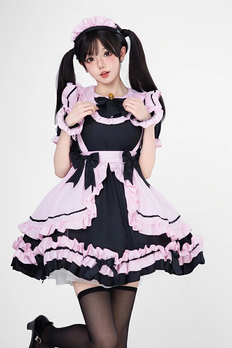 メイド 服 コスプレ 衣装 仮装 女装 フリル ロリータ かわいい カチューシャ 付き ロリータワンピース アニメ 可愛い コスチューム コスプレ衣装 大人用 ワンピース 大きいサイズ 仮装パーティー メイド 服 コスプレ 衣装 仮装 女装 フリル ロリータ かわいい カチューシャ 付き ロリータワンピース アニメ 可愛い コスチューム コスプレ衣装 大人用 ワンピース 大きいサイズ 仮装パーティー