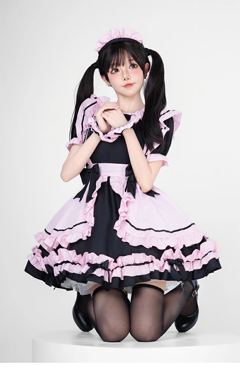 メイド 服 コスプレ 衣装 仮装 女装 フリル ロリータ かわいい カチューシャ 付き ロリータワンピース アニメ 可愛い コスチューム コスプレ衣装 大人用 ワンピース 大きいサイズ 仮装パーティー メイド 服 コスプレ 衣装 仮装 女装 フリル ロリータ かわいい カチューシャ 付き ロリータワンピース アニメ 可愛い コスチューム コスプレ衣装 大人用 ワンピース 大きいサイズ 仮装パーティー