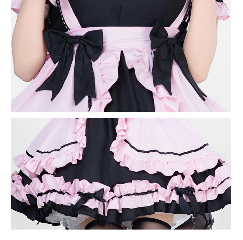メイド 服 コスプレ 衣装 仮装 女装 フリル ロリータ かわいい カチューシャ 付き ロリータワンピース アニメ 可愛い コスチューム コスプレ衣装 大人用 ワンピース 大きいサイズ 仮装パーティー メイド 服 コスプレ 衣装 仮装 女装 フリル ロリータ かわいい カチューシャ 付き ロリータワンピース アニメ 可愛い コスチューム コスプレ衣装 大人用 ワンピース 大きいサイズ 仮装パーティー