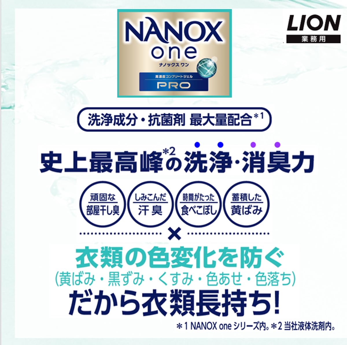 NANOXone(ナノックスワン) 【業務用 大容量】 NANOX one PRO (ナノックス ワン プロ) 10kg 洗濯洗剤 詰め替え 液体 衣類用洗剤 NANOXone(ナノックスワン) 【業務用 大容量】 NANOX one PRO (ナノックス ワン プロ) 10kg 洗濯洗剤 詰め替え 液体 衣類用洗剤