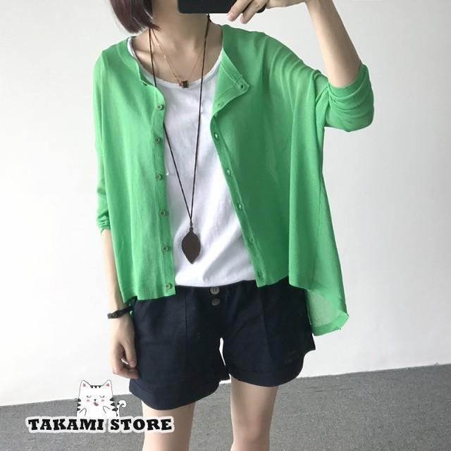 サマーカーディガン レディース 夏用 カーディガン 夏 リネンカーディガン 薄手 七分袖 無地 羽織 ゆったり 通勤 オフィス シアーカーディガン ショート