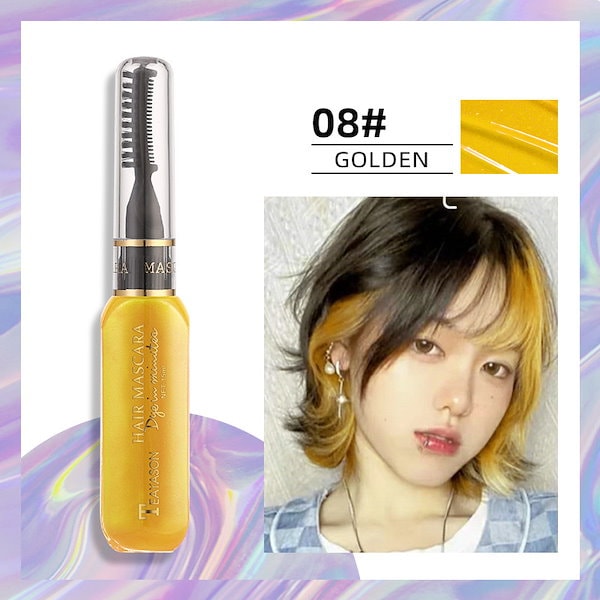 Qoo10] TEAYASON 国内即納 ワンデイヘアカラー マスカラ